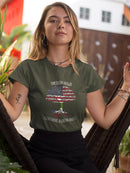 American Grown Equatorial Roots T-shirt -SmartPrintsInk Designs