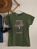 American Grown Russian Roots T-shirt -SmartPrintsInk Designs