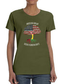 American Grown Bissauginean Root T-shirt -SmartPrintsInk Designs
