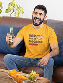 Dad Bod In Progress T-shirt -SmartPrintsInk Designs