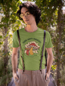 Think Happy Thoughts T-shirt -SmartPrintsInk Designs