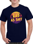 Rad As Shid Retro Sign T-shirt -SmartPrintsInk Designs