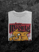 Heavy Meowtal Drum Cat T-shirt -SmartPrintsInk Designs