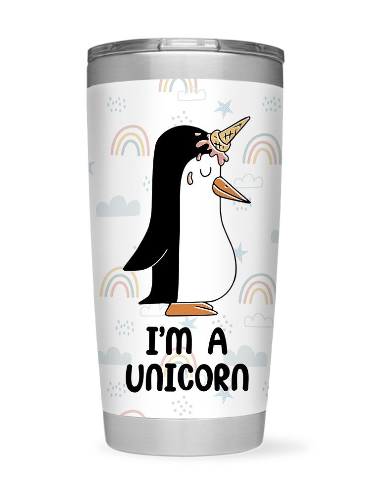 Unicorn Penguin Tumbler -SmartPrintsInk Designs