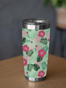 Tropical Nature Hibiscus Tumbler -SmartPrintsInk Designs