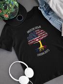 American Grown Chadian Roots T-shirt -SmartPrintsInk Designs