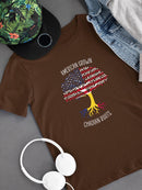 American Grown Chadian Roots T-shirt -SmartPrintsInk Designs