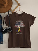 American Grown Chadian Roots T-shirt -SmartPrintsInk Designs