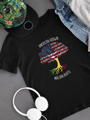 American Grown Malian Roots T-shirt -SmartPrintsInk Designs