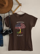 American Grown Malian Roots T-shirt -SmartPrintsInk Designs