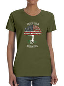 American Grown Nigerian Roots T-shirt -SmartPrintsInk Designs