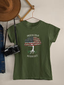 American Grown Nigerian Roots T-shirt -SmartPrintsInk Designs