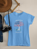 American Grown Nigerian Roots T-shirt -SmartPrintsInk Designs
