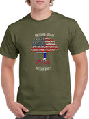 American Grown Haitian Roots T-shirt -SmartPrintsInk Designs