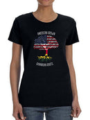American Grown Ghanaian Roots T-shirt -SmartPrintsInk Designs