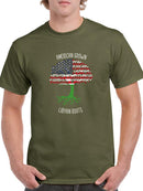 American Grown Libyan Roots T-shirt -SmartPrintsInk Designs