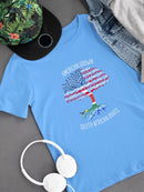 American Grown South Africa Root T-shirt -SmartPrintsInk Designs