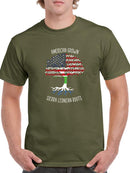 American Grown Sierra Leona Root T-shirt -SmartPrintsInk Designs