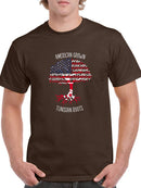 American Grown Tunisian Roots T-shirt -SmartPrintsInk Designs