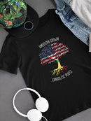 American Grown Congolese Roots T-shirt -SmartPrintsInk Designs