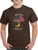 American Grown Congolese Roots T-shirt -SmartPrintsInk Designs