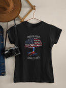American Grown D.congolese Roots T-shirt -SmartPrintsInk Designs