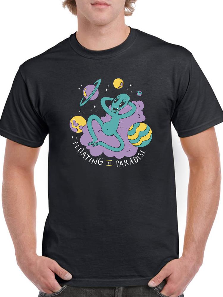 Floating In Paradise T-shirt -SmartPrintsInk Designs
