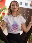 Hamsa Hand See The Unseen T-shirt -SmartPrintsInk Designs
