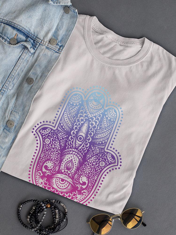 Hamsa Hand See The Unseen T-shirt -SmartPrintsInk Designs