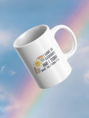 I Wake Up And Think Mug -SmartPrintsInk Designs