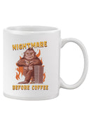 Nightmare Before Coffee Mug -SmartPrintsInk Designs