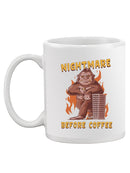 Nightmare Before Coffee Mug -SmartPrintsInk Designs
