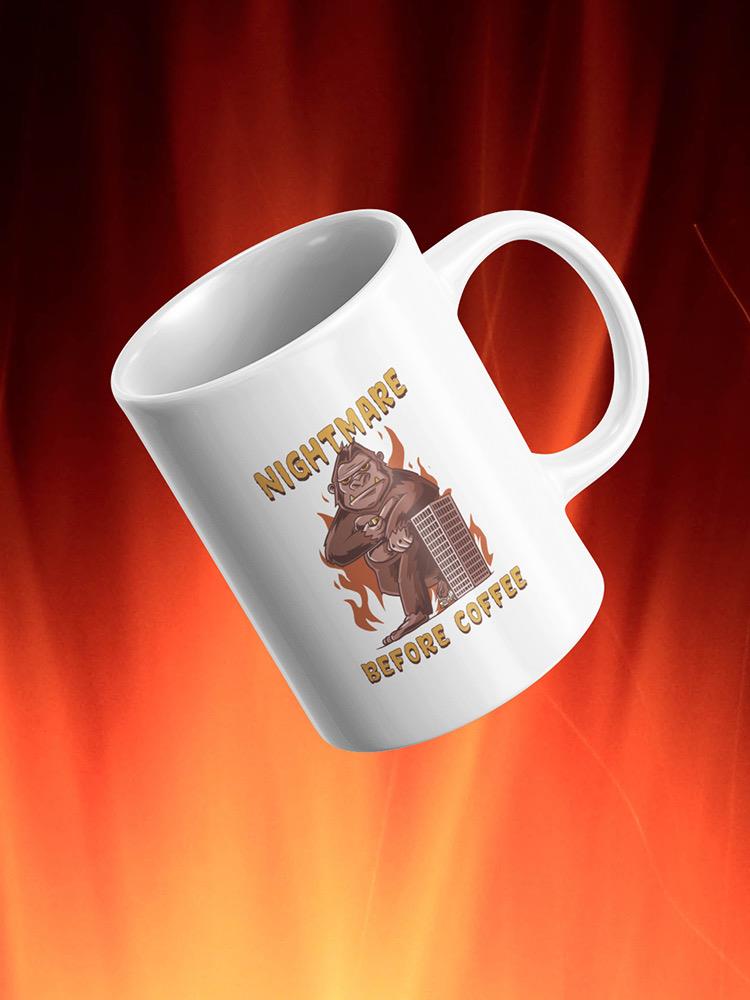 Nightmare Before Coffee Mug -SmartPrintsInk Designs