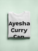 Ayesha Curry Can Cook. Sweatshirt -SmartPrintsInk Designs