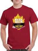 Real Men Smell Like Bbq T-shirt -SmartPrintsInk Designs