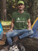 Gone Squatchin Art T-shirt -SmartPrintsInk Designs