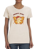 Groovy Baby Art T-shirt -SmartPrintsInk Designs