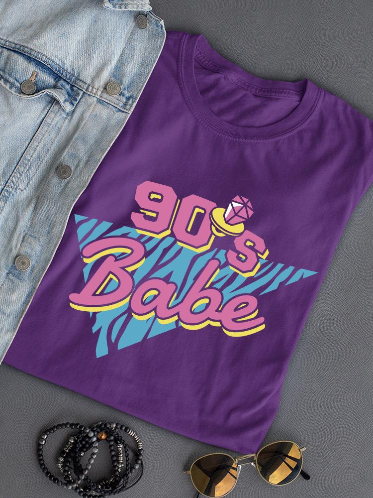 90'S Babe T-shirt -SmartPrintsInk Designs