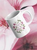 Life Is In Blook Garland Mug -SmartPrintsInk Designs
