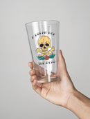 Dream For Dead Tattoo Pint Glass -SmartPrintsInk Designs