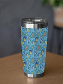 Colorful Seashell Pattern Tumbler -SmartPrintsInk Designs