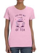 My Cup Of Tea Twin Mug T-shirt -SmartPrintsInk Designs