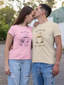 My Cup Of Tea Twin Mug T-shirt -SmartPrintsInk Designs