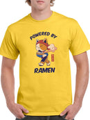 Neko Powered By Ramen T-shirt -SmartPrintsInk Designs