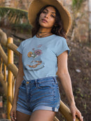 But First Cocktails Watercolor T-shirt -SmartPrintsInk Designs