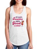 Sunshine And A Good Cocktail T-shirt -SmartPrintsInk Designs