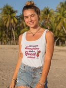 Sunshine And A Good Cocktail T-shirt -SmartPrintsInk Designs