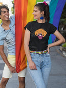 Proud Ally Racoon T-shirt -SmartPrintsInk Designs