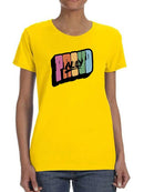 Proud Ally Bubblegum Text T-shirt -SmartPrintsInk Designs
