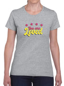You Are Loved Bubblegum Text T-shirt -SmartPrintsInk Designs